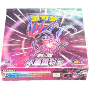 Pokemon ﻿Sword & Shield Vivid Portrayals: Indigo Slim Booster Box (CS2BC) (Simplified Chinese) (30 Packs)
