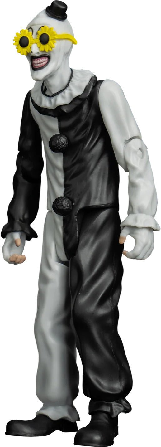 Terrifier 2 Costume Shop Art the Clown action figure close up view